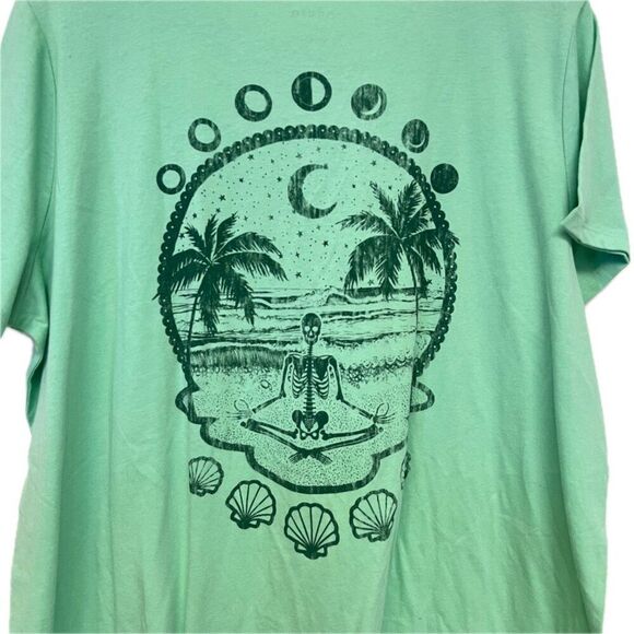 Torrid Green Serene Dream Tee Shirt - Size 2X - Picture 5 of 5